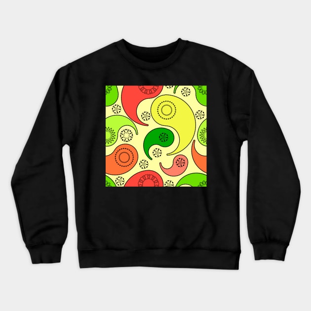 Paisley Principle 3 Crewneck Sweatshirt by ArtticArlo